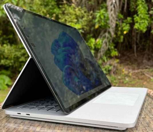 Microsoft Surface Laptop Studio review Microsoft Surface Laptop Studio review