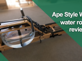 MightyApe’s Ape Style WR-7 Foldable Wooden Water Resistance Rowing Machine review Ape Style WR-7 water rower review